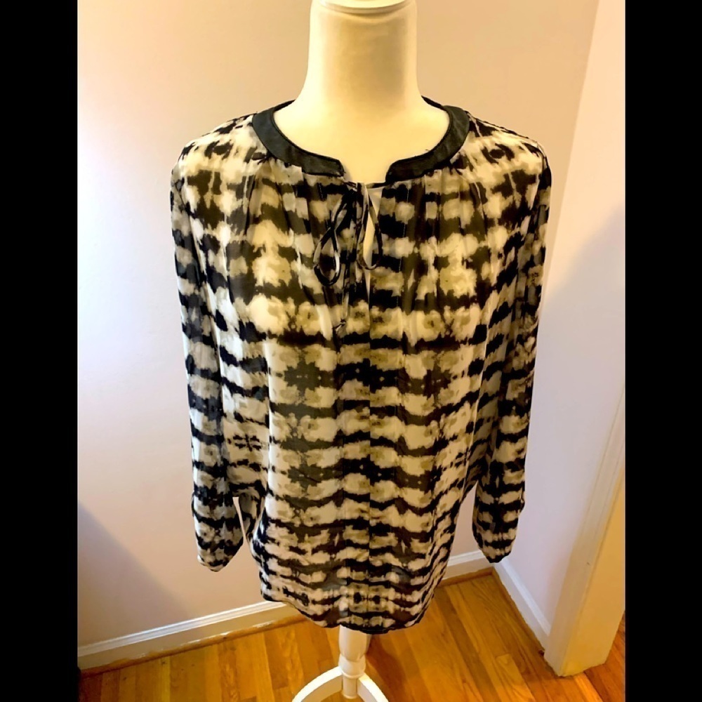 Cha Cha Vente geometric print tunic, size M